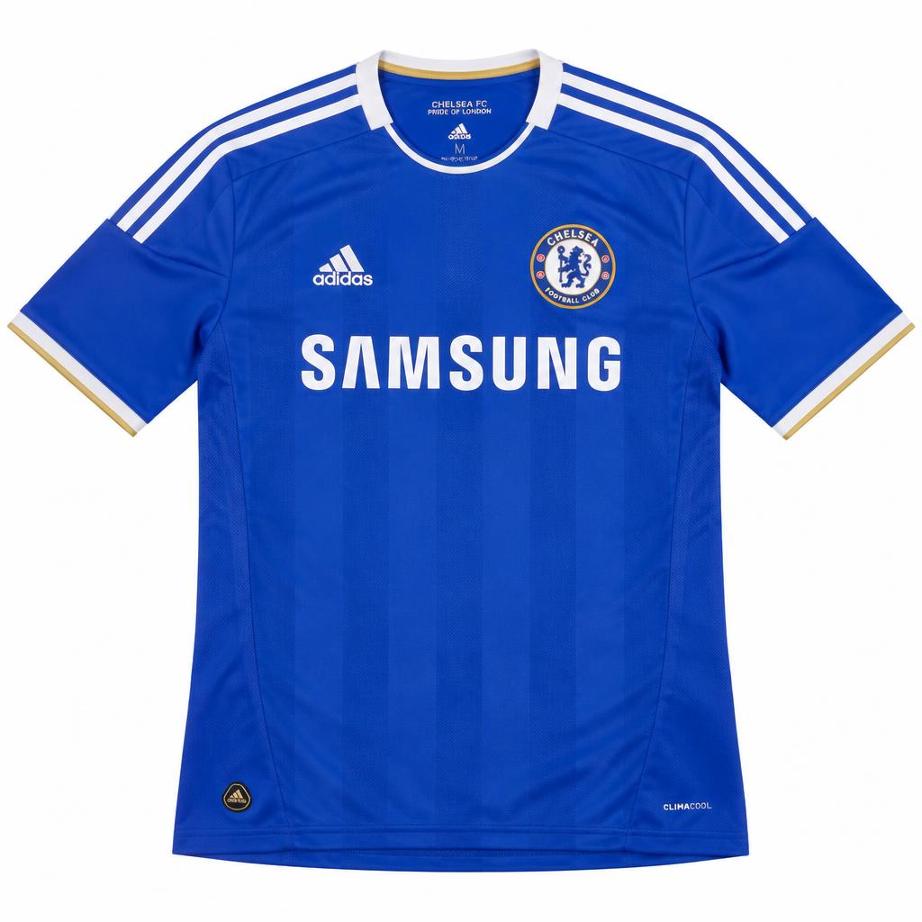Chelsea 2011/12 Home Retro Football Shirt — front view
