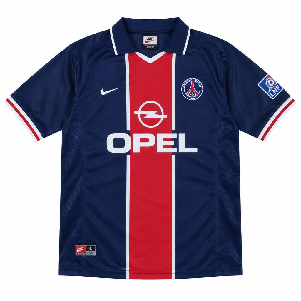 PSG 2001/02 Home Retro Football Shirt — front view