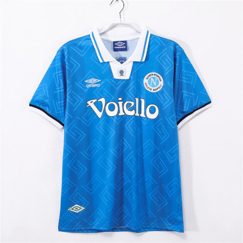 Napoli 1993/94 Home Retro Football Shirt — front view