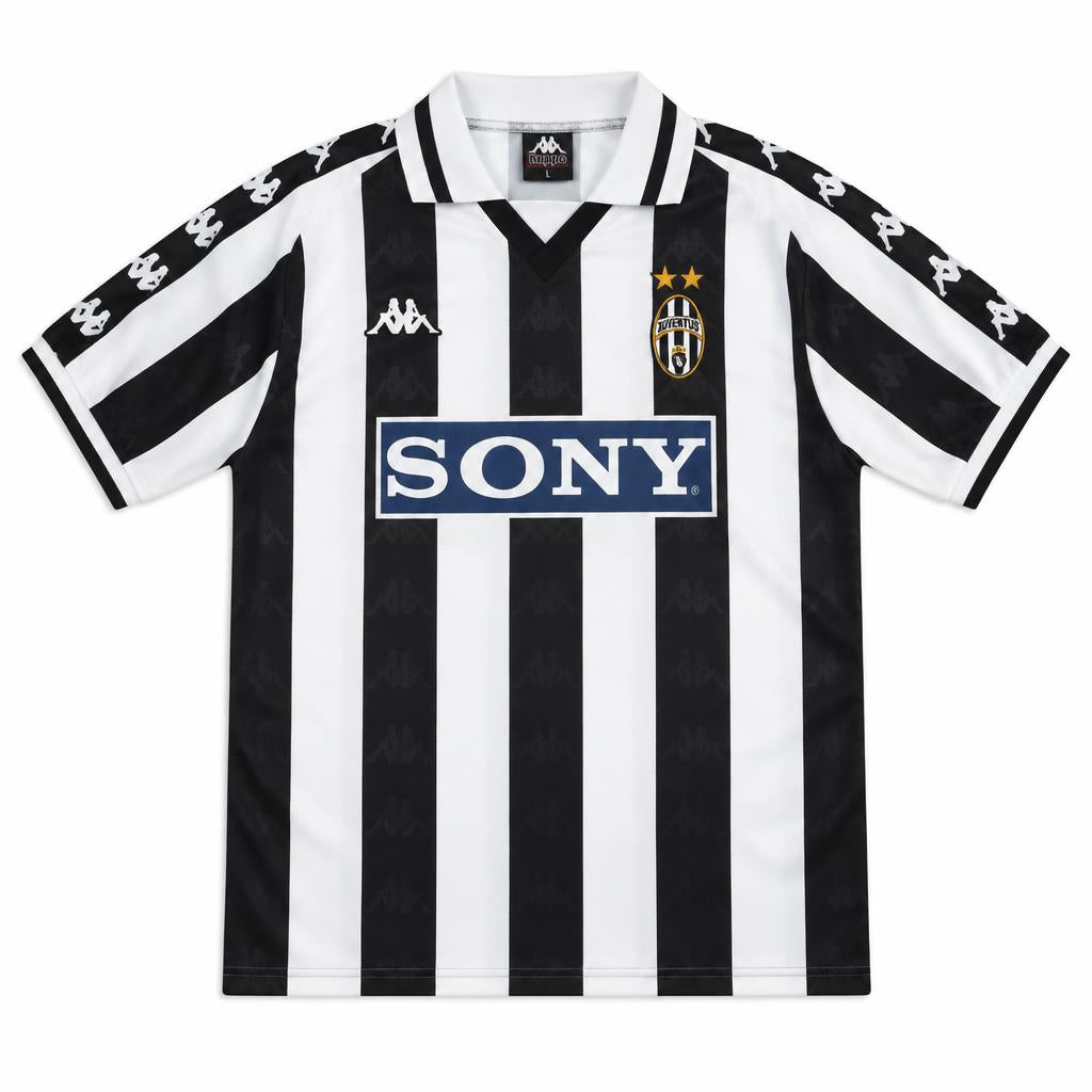 Juventus 1999/00 Home Retro Football Shirt — front view