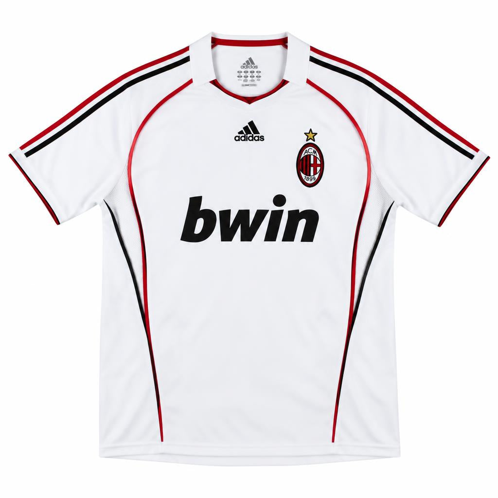 AC Milan 2006/07 Away Retro Football Shirt — front view