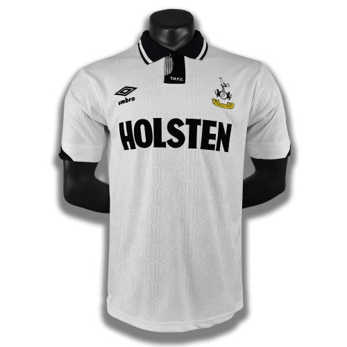 Tottenham 1990/91 Home Retro Football Shirt — front view
