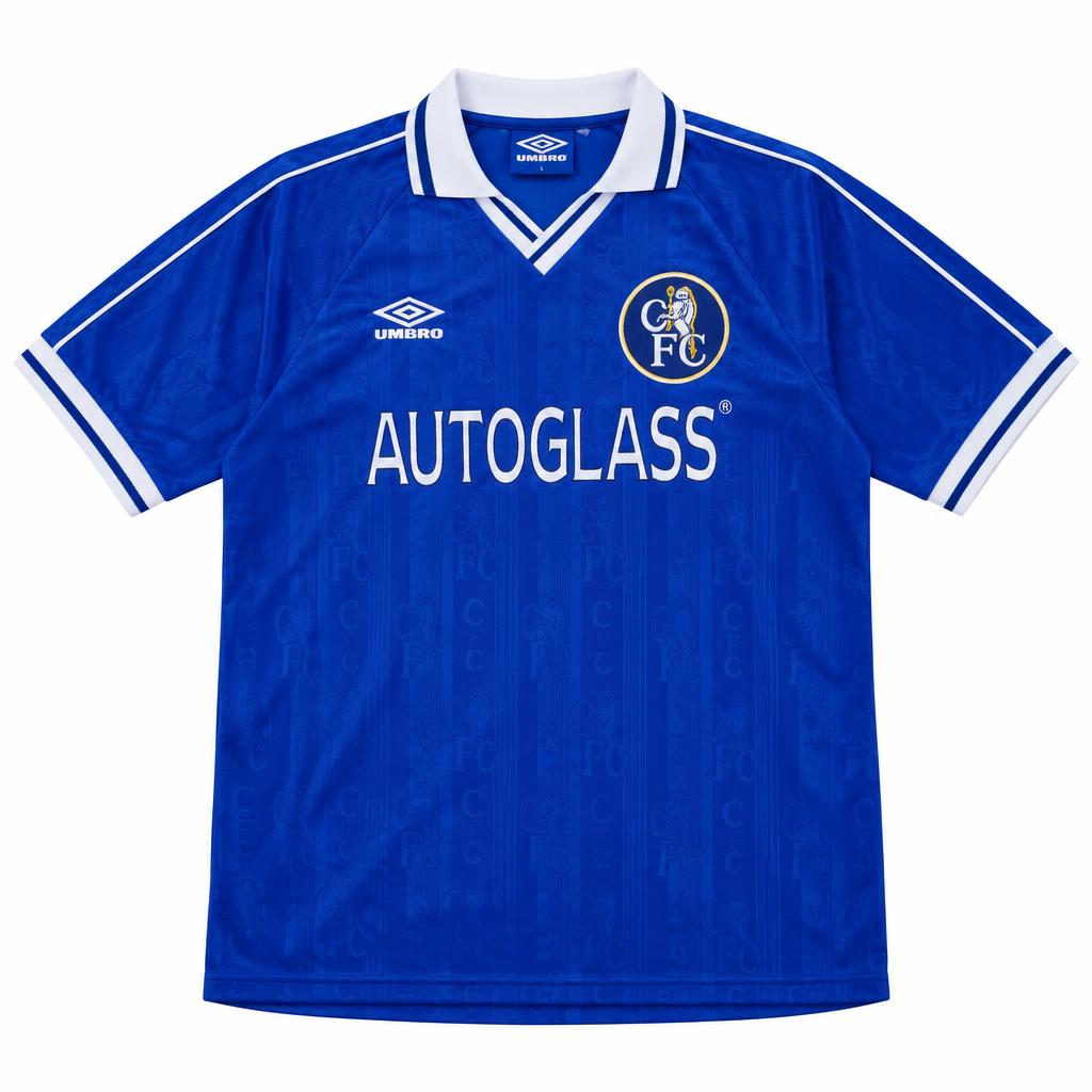 Chelsea 1997/98 Home Retro Football Shirt — front view
