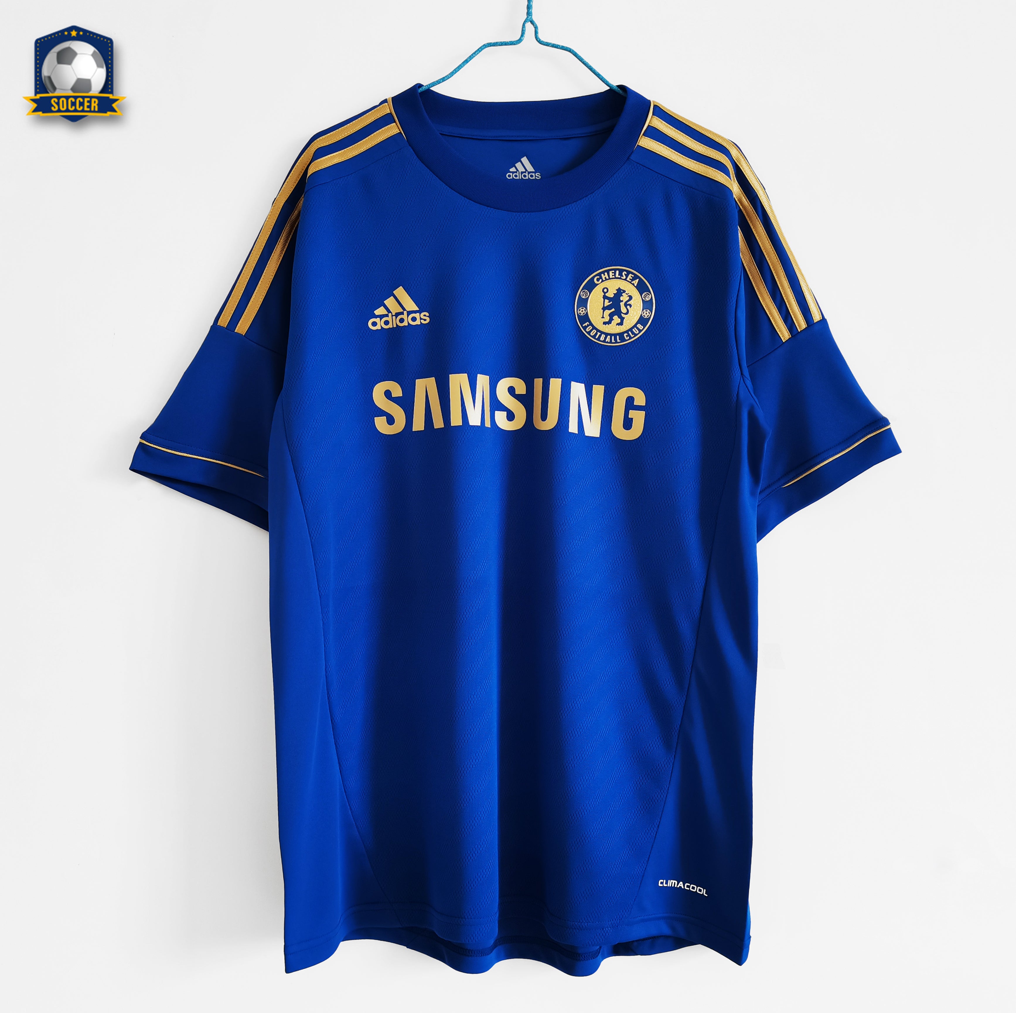 Chelsea 2012/13 Home Retro Football Shirt — front view