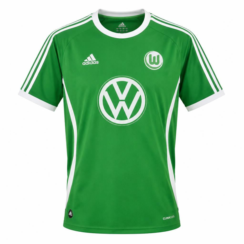 Wolfsburg 2008/09 Home Retro Football Shirt — front view
