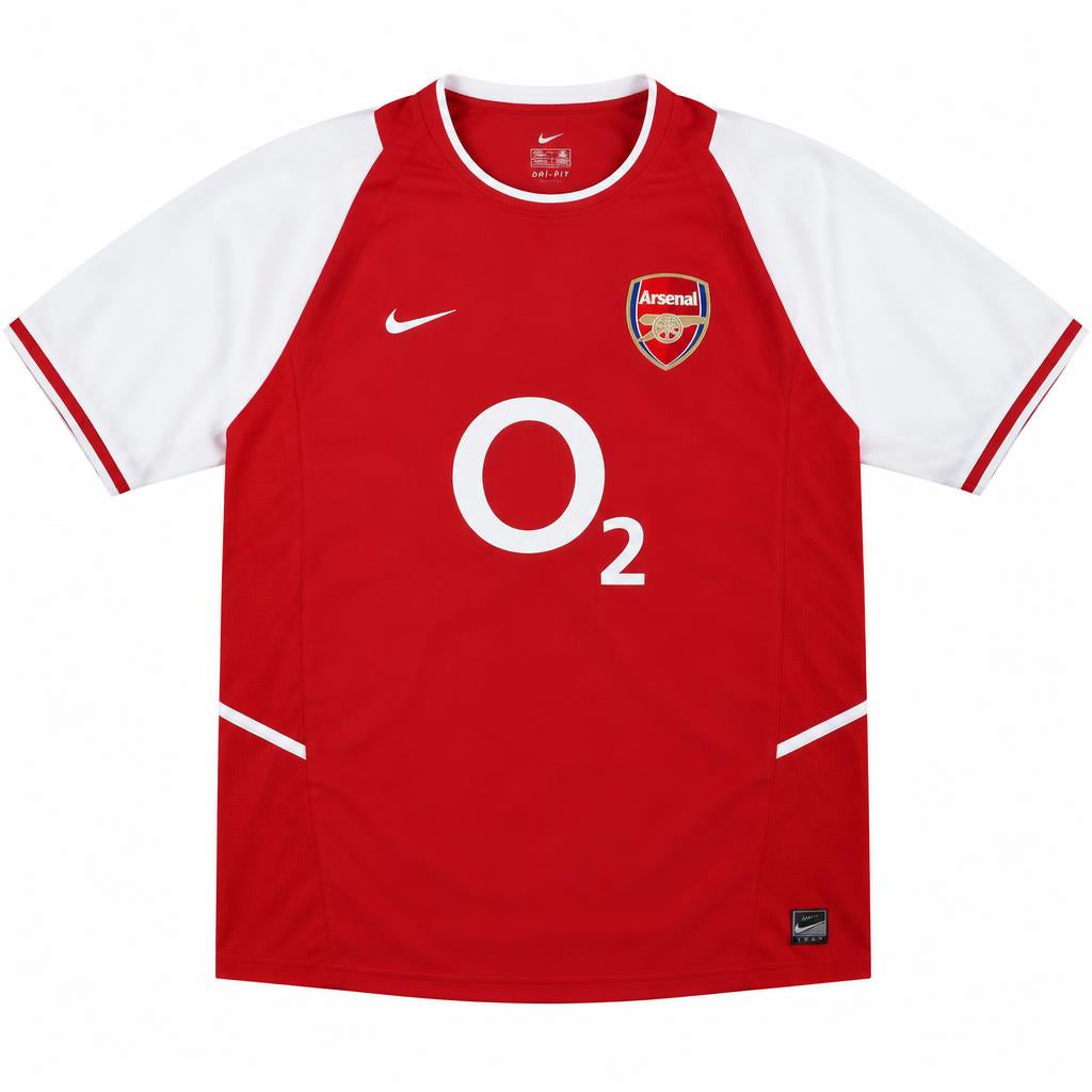 Arsenal 2000/01 Home Retro Football Shirt — front view