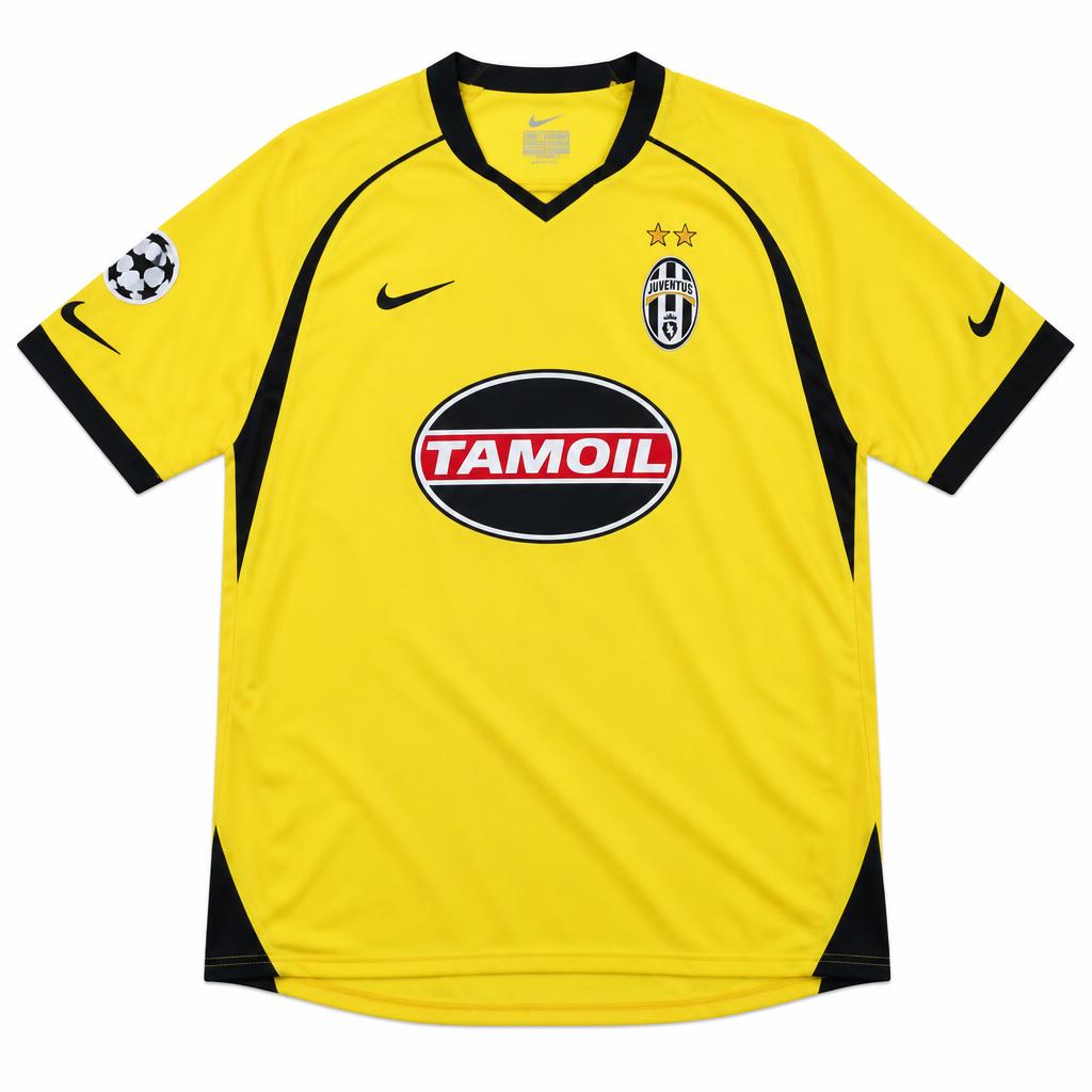 Juventus 2003/04 Away Retro Football Shirt — front view
