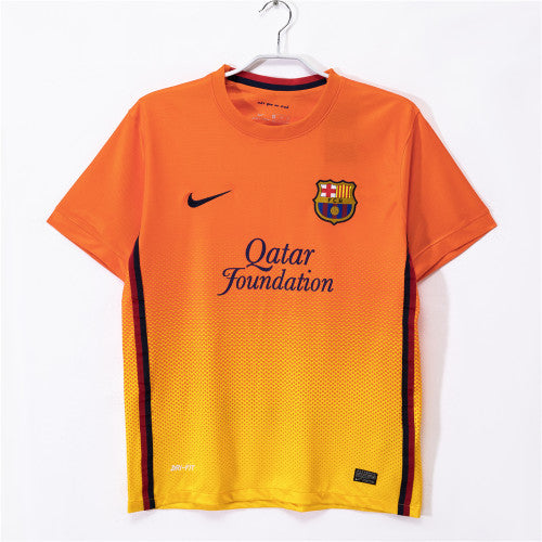 Barcelona 2012/13 Away Retro Football Shirt — front view