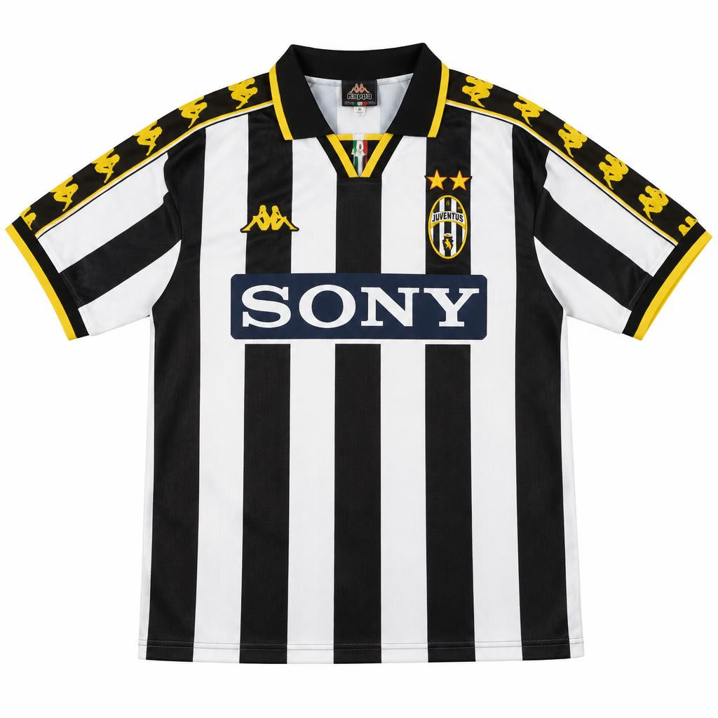Juventus 1997/98 Home Retro Football Shirt — front view