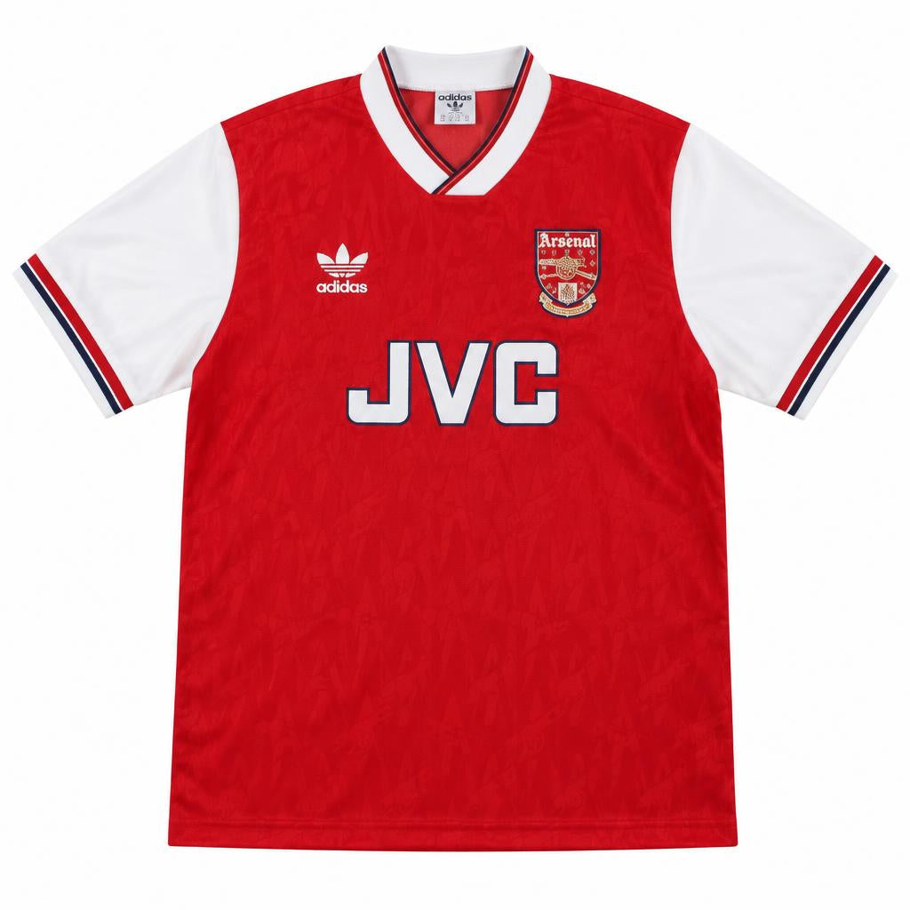 Arsenal 1991/92 Home Retro Football Shirt — front view