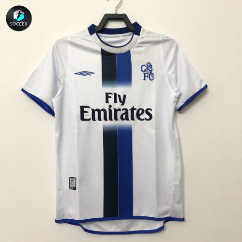 Chelsea 2003/04 Away Retro Football Shirt — front view