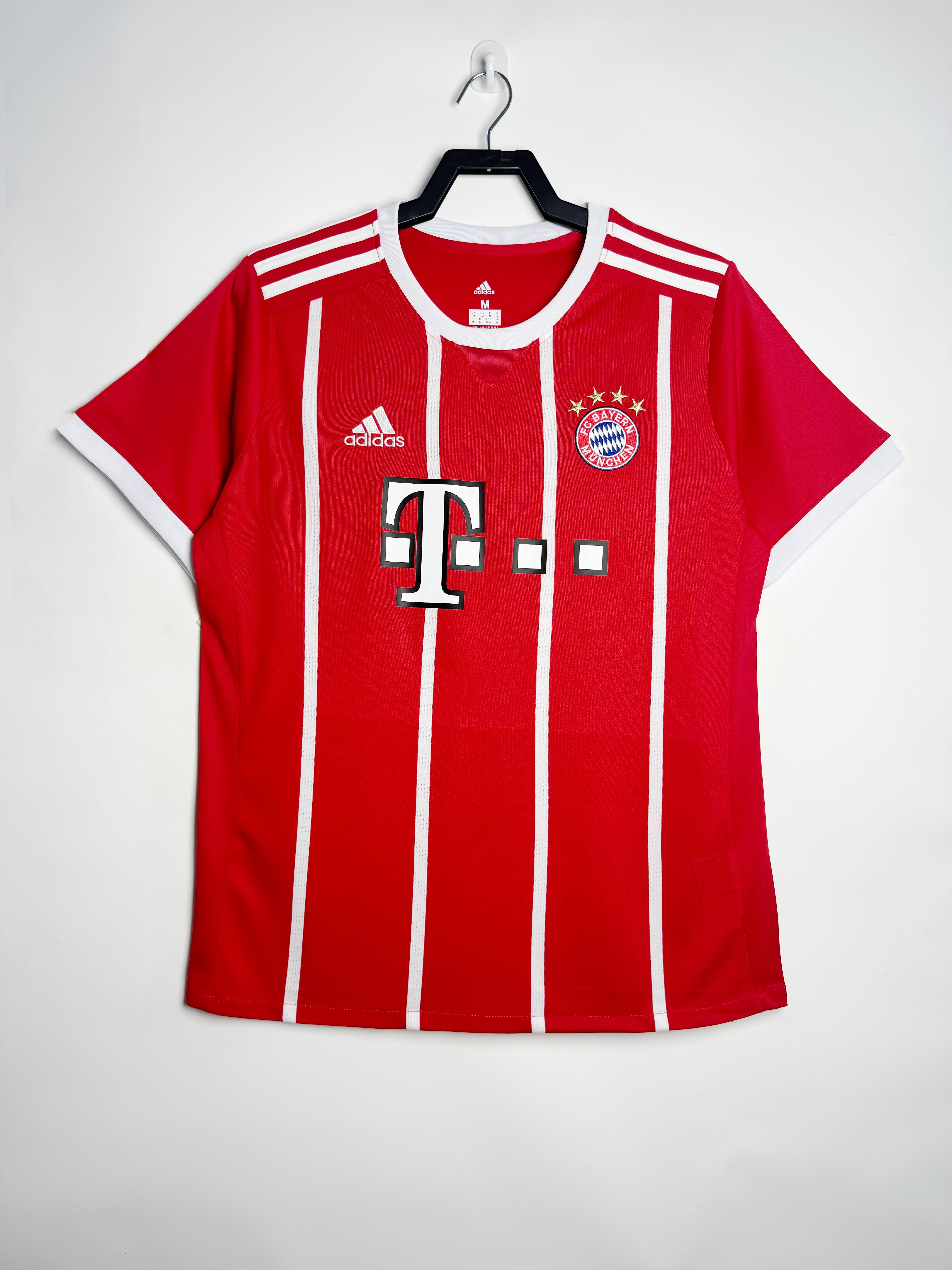 Bayern Munich 2017/18 Home Retro Football Shirt