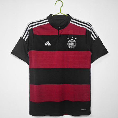 Germany 2014 Away Retro Football Shirt — front view