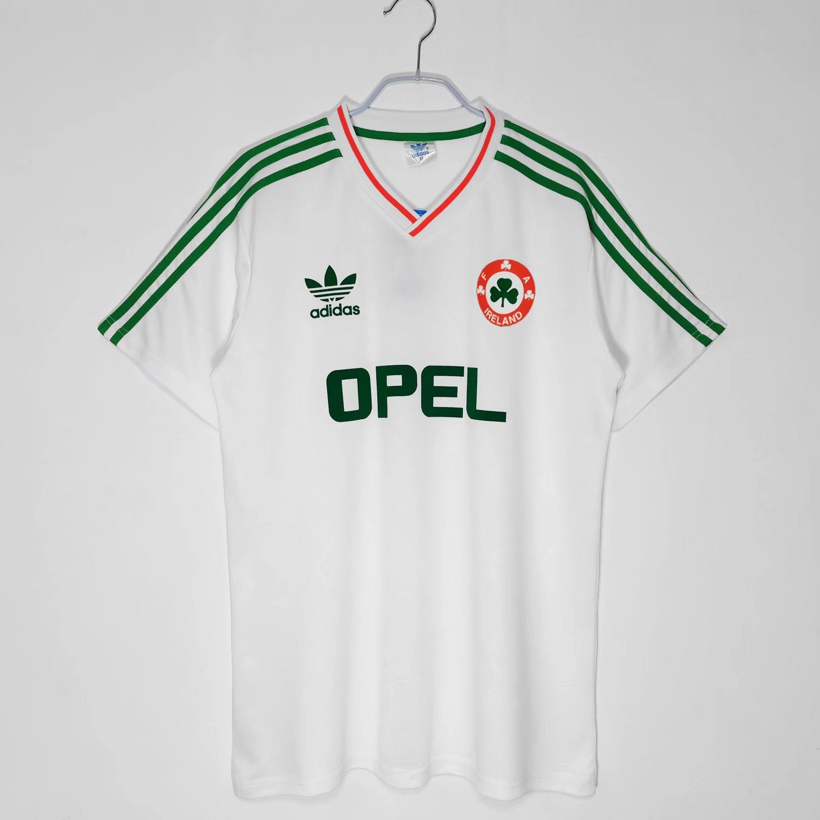 Ireland 1990/92 Away Retro Football Shirt — front view