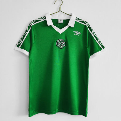 Celtic 1980 Home Retro Football Shirt — front view