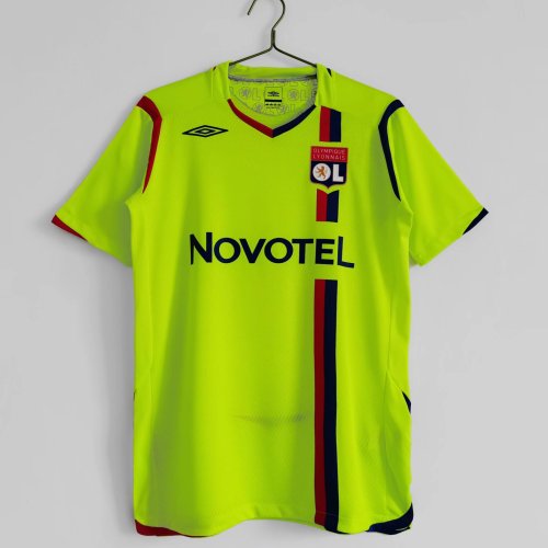 Lyon 2008/09 Away Retro Football Shirt — front view