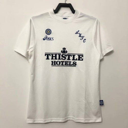 Leeds United 1995/96 Home Retro Football Shirt — front view
