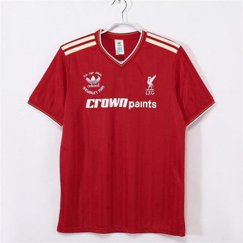 Liverpool 1986/87 Home Retro Football Shirt — front view