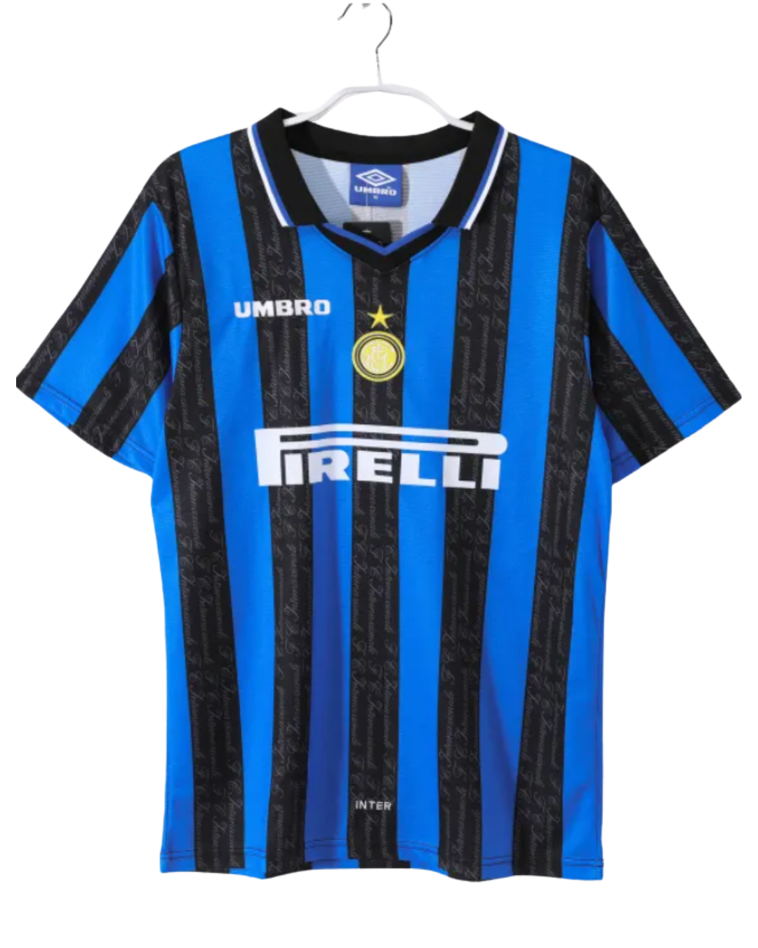 Inter Milan 97/98 Home Retro Football Shirt — front view