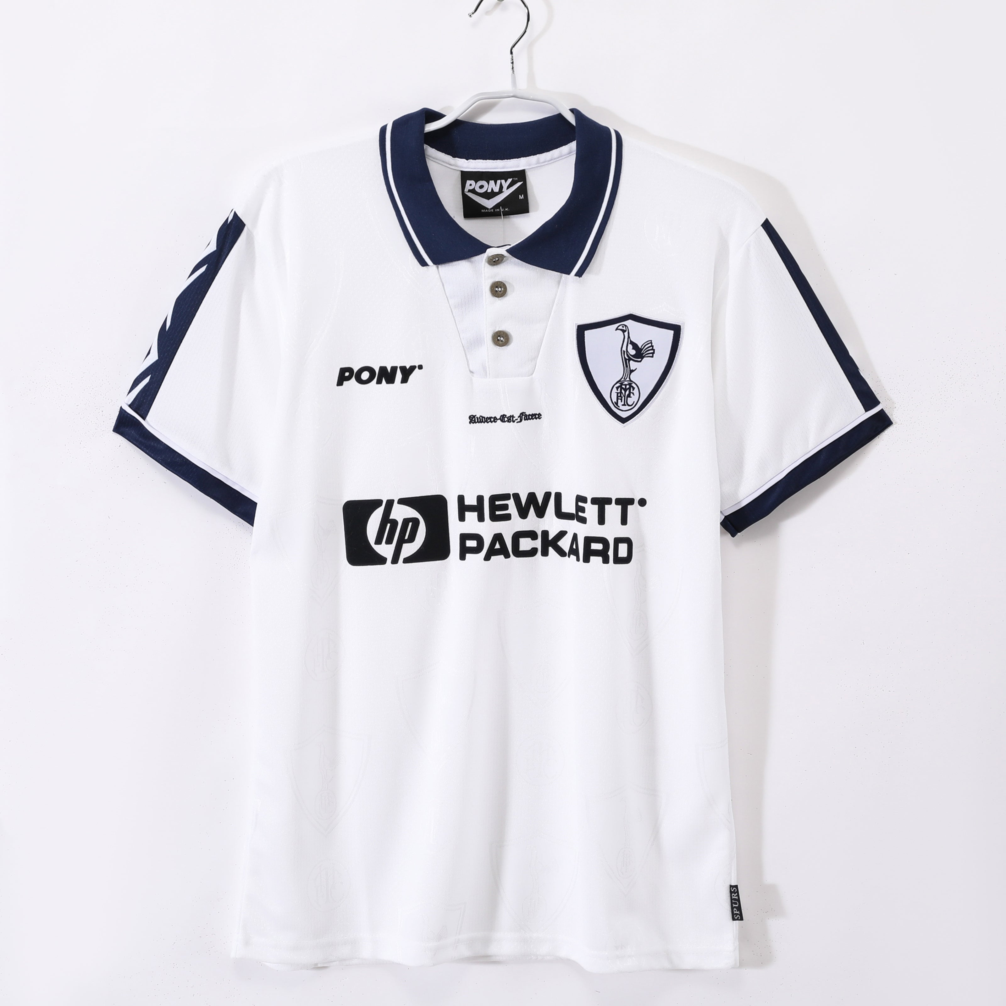 Tottenham 1995/97 Home Retro Football Shirt — front view