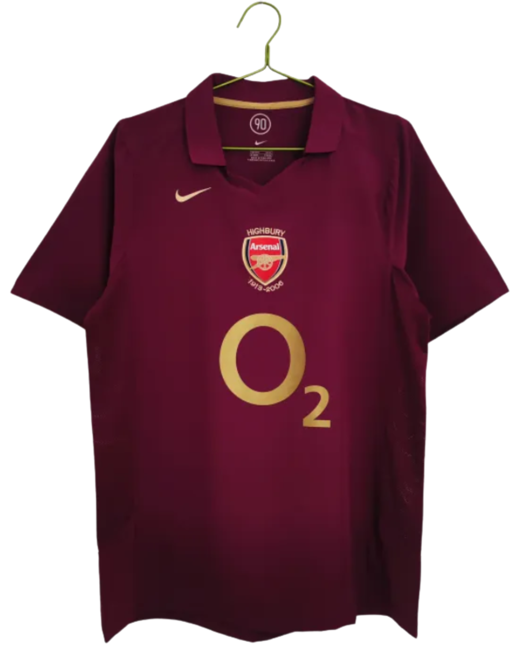Arsenal 05/06 Home Retro Football Shirt — front view