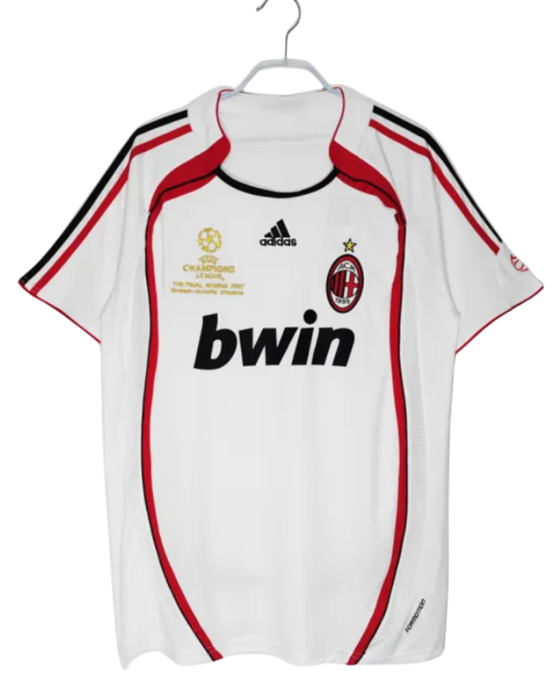 AC Milan 2006/07 Away Retro Football Shirt — front view