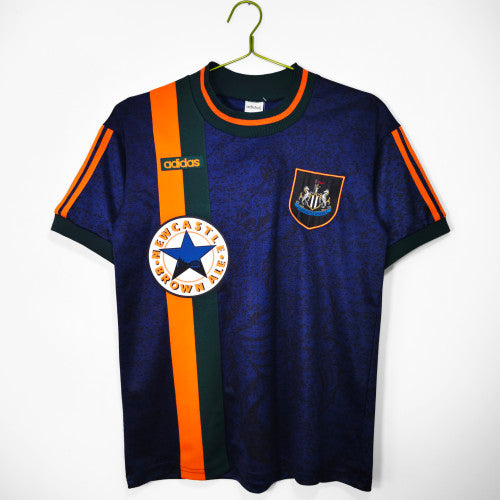 Newcastle United 1997/98 Away Retro Football Shirt — front view