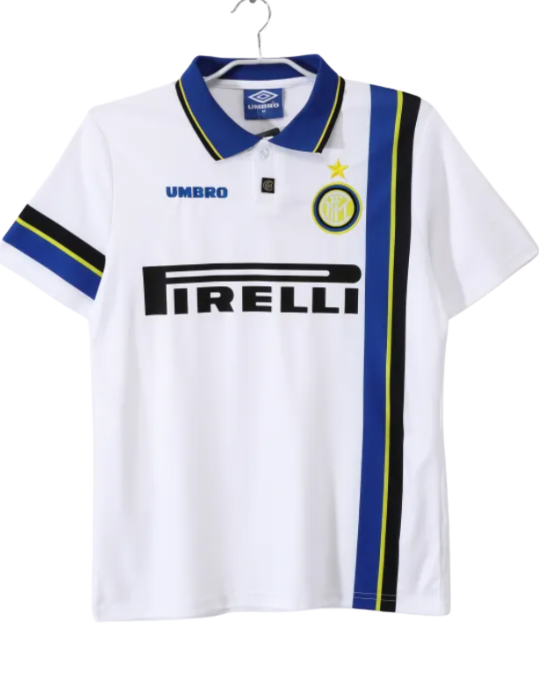 Inter Milan 97/98 Away Retro Football Shirt — front view