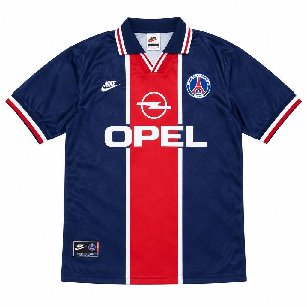 PSG 1995/96 Home Retro Football Shirt — front view