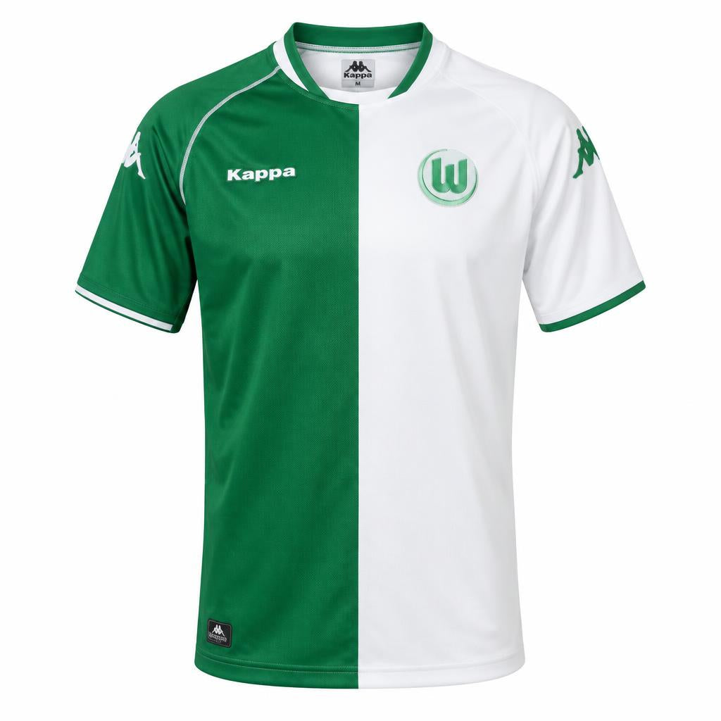 Wolfsburg 2004/05 Home Retro Football Shirt — front view
