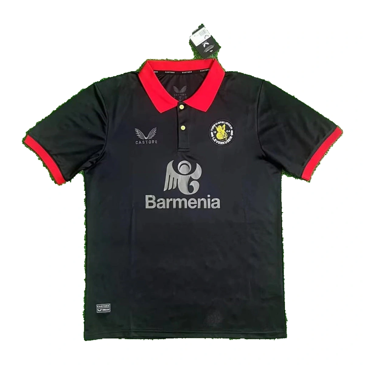 Bayer Leverkusen 120th Anniversary Retro Football Shirt — front view
