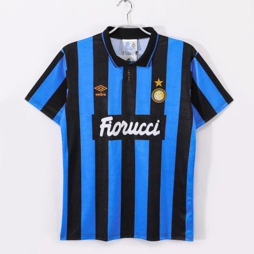 Inter Milan 1992/94 Home Retro Football Shirt — front view