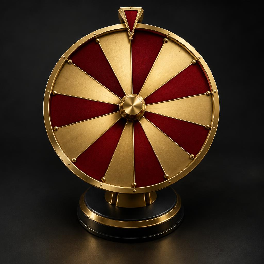 The Spin £29.99 prize wheel